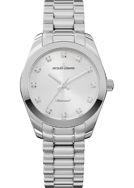 Jacques Lemans Diamond Watches D-10A kol saati