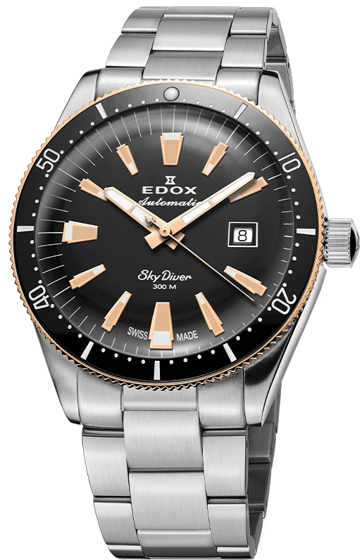 EDOX Skydiver ED473 44 mm kol saati