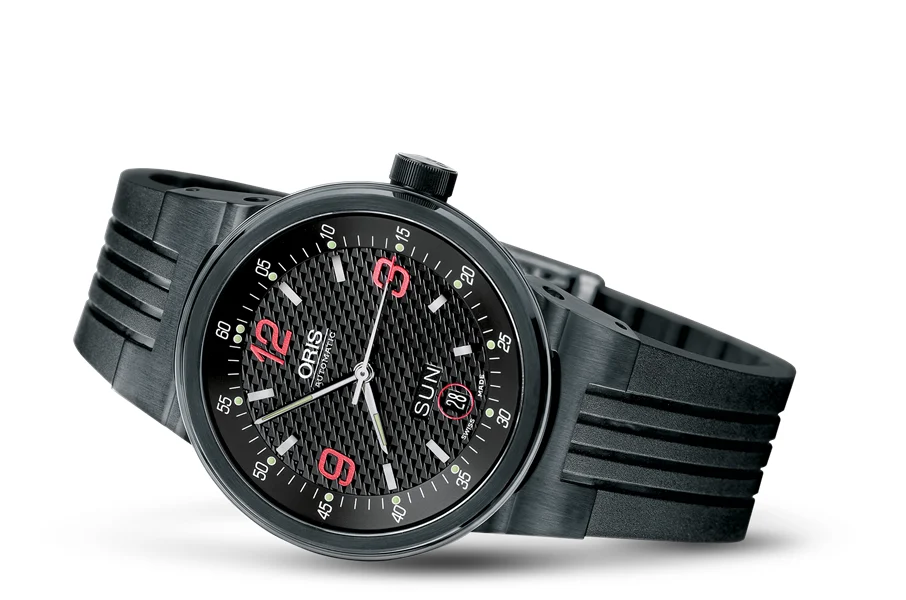 Oris Team Day Date 2004 01 635 7560 4748-07 4 25 01B 40.5 mm kol saati