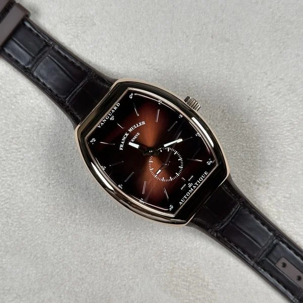 Franck Muller Vanguard Slim Vintage design Rose Gold V 41 S 41 mm kol saati