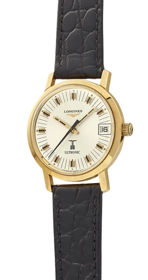Longines LONGINES REF. 8625/2, ”ULTRONIC”, 18K YELLOW GOLD kol saati