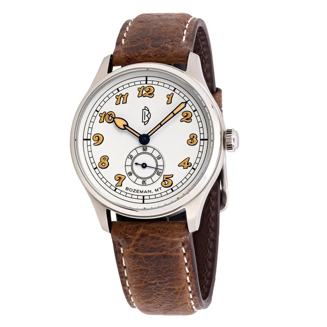 Dave Berghold Watches Dave Berghold DB Model 1 with Enamel Dial #DB-Model 1A kol saati