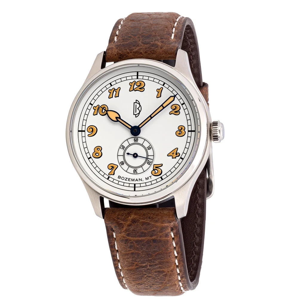 Dave Berghold Watches Dave Berghold DB Model 1 with Enamel Dial #DB-Model 1A kol saati