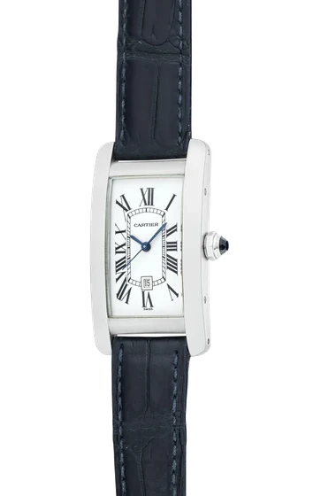 Cartier CARTIER REF. 1726, TANK AMERICAINE, 18K WHITE GOLD kol saati