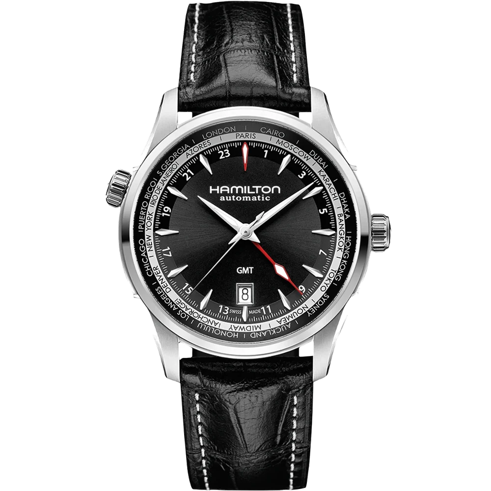 Hamilton Jazzmaster GMT Auto H32695731 42 mm kol saati