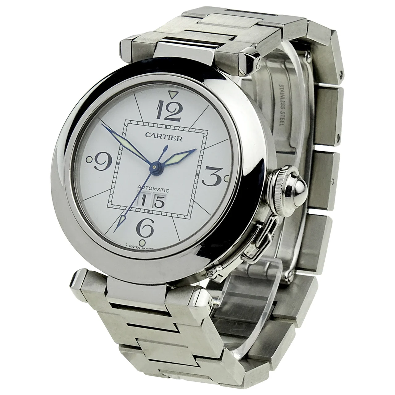 Cartier Pasha 81023UF 35 mm kol saati
