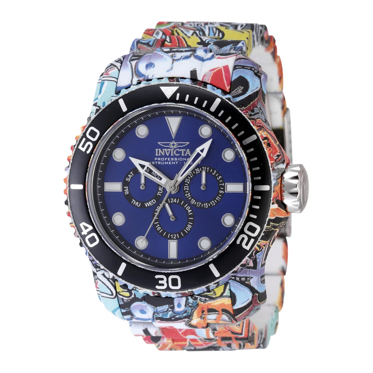 Invicta Pro Diver Vantur Watch - 48.8mm. Aqua Plating (47856) 48.8 mm kol saati