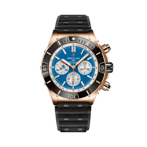 Breitling Super Chronomat B01 Chronograph 44 NFL Detroit Lions Edition RB01366A1C2S1 kol s