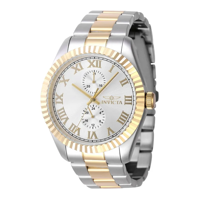Invicta Specialty Belmont Watch - 43mm. Gold, Steel (47426) kol saati