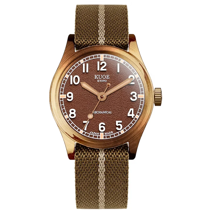 Kuoe Kyoto Old Smith os90002bz-nd-br-large-nyl-kb 38 mm kol saati