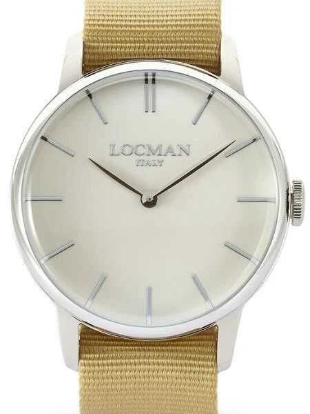 Locman Collection Sporty Quartz Dress Watch with 41mm Case #0251V05-00AVNKNH kol saati