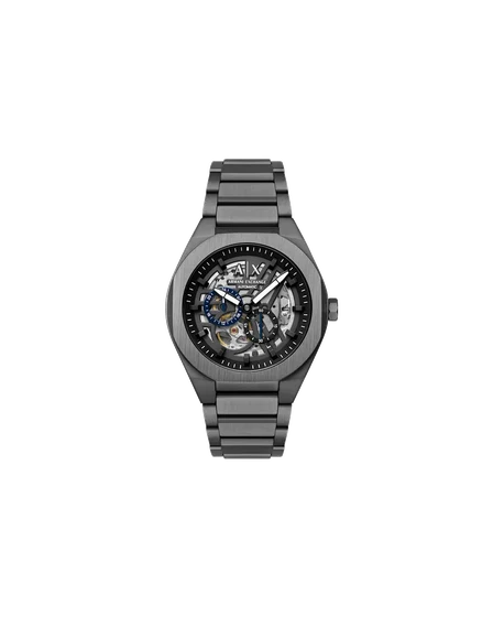 Armani Exchange Sync Automatic Gunmetal Stainless Steel Watch AX4195 kol saati