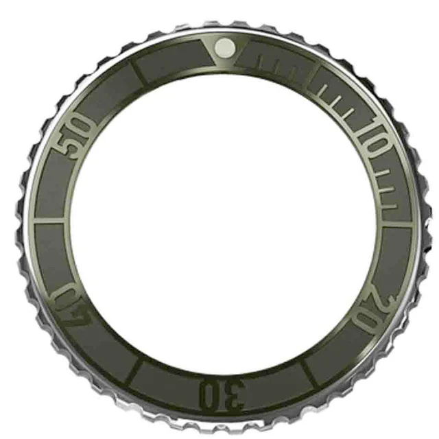 Formex Green Ceramic Bezel for Baby REEF #BEZ-2201-000 kol saati