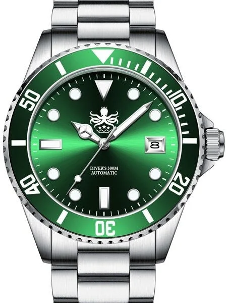 Phoibos Automatic Dive Watch with AR Sapphire Crystal #PY007A 40 mm kol saati
