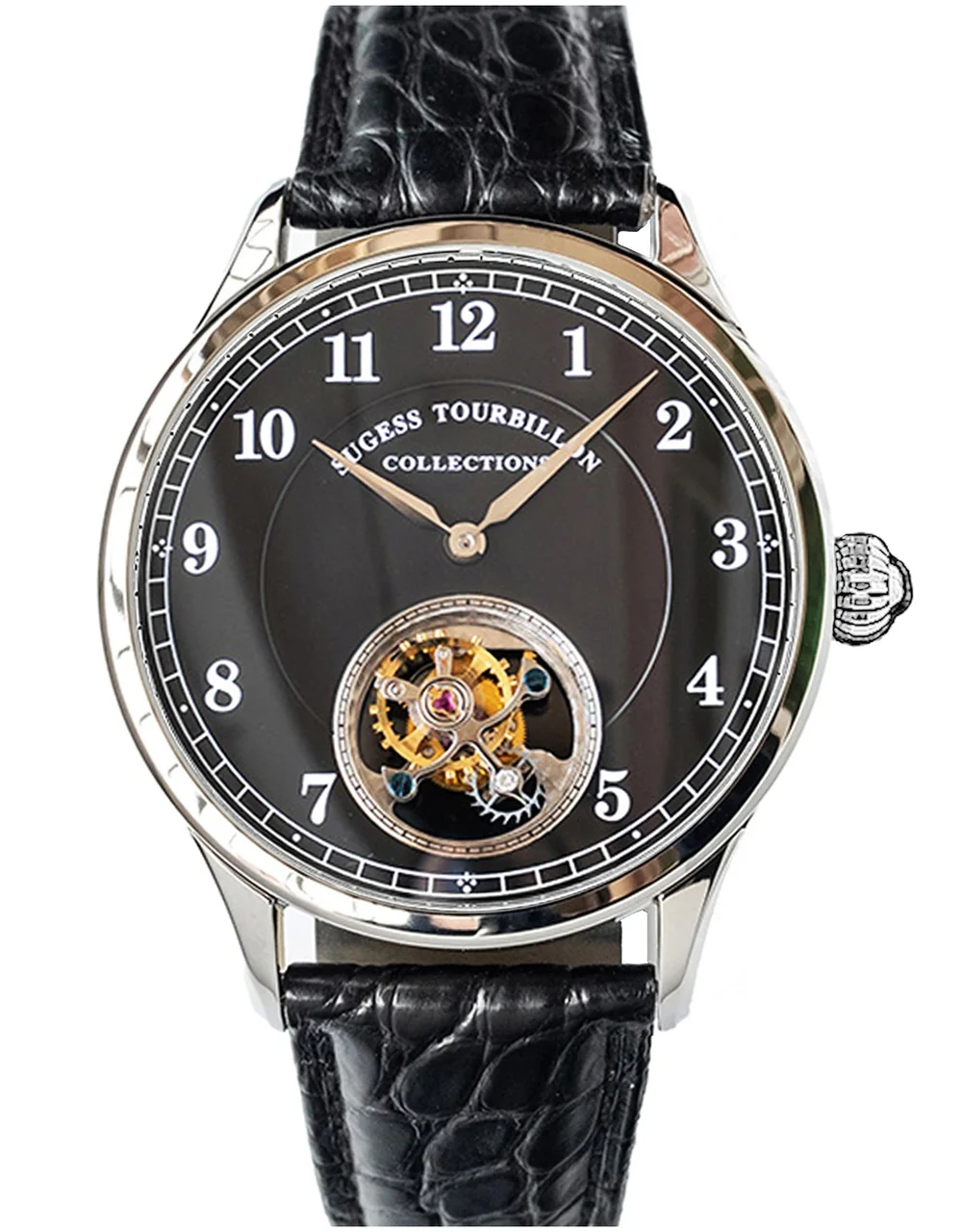 Sugess Tourbillon Master SU8000SB-B 41 mm kol saati