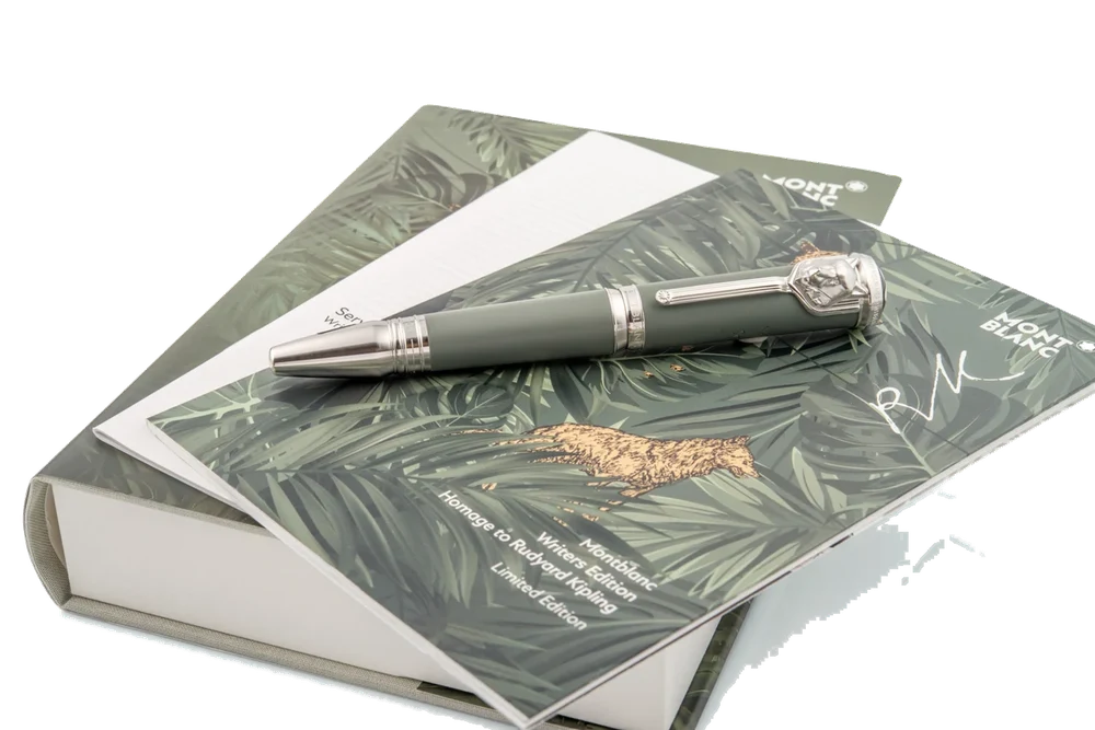 Montblanc “Writers Edition”, Ref. 28518, made in 2019 “Rudyard Kipling”, limited edition, No. 1 595 / 9 800 kol saati