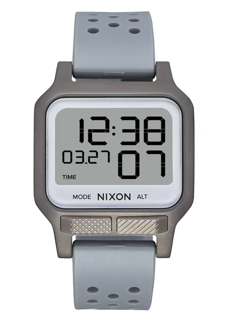 Nixon US Heat - Gunmetal Positive A1320-5106-00 kol saati