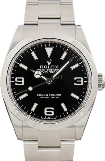 Rolex Explorer 40 Ref 224270 Black Dial kol saati