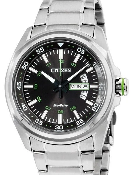 Citizen Eco-drive Watch with a 7-Month Power Reserve #AW0020-59E kol saati