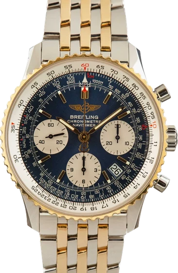 Breitling Navitimer Steel & Gold D23322 kol saati