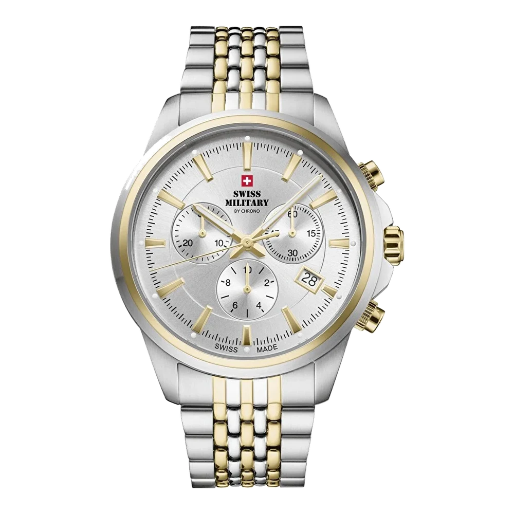 SWISS MILITARY BY CHRONO Classic Chronograph SM34107.06 40 mm kol saati