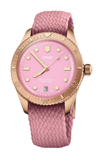 Oris Divers Sixty-Five Cotton Candy 01 733 7771 3158-07 3 19 04BRS kol saati