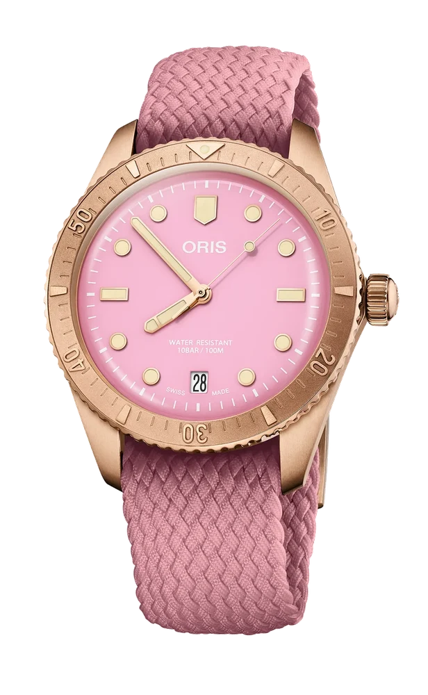 Oris Divers Sixty-Five Cotton Candy 01 733 7771 3158-07 3 19 04BRS 38 mm kol saati
