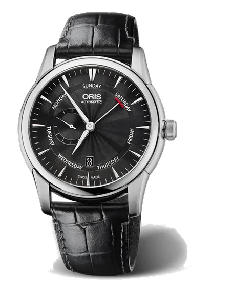 Oris Artelier Small Second, Pointer Day 01 745 7666 4054-07 1 23 74FC kol saati