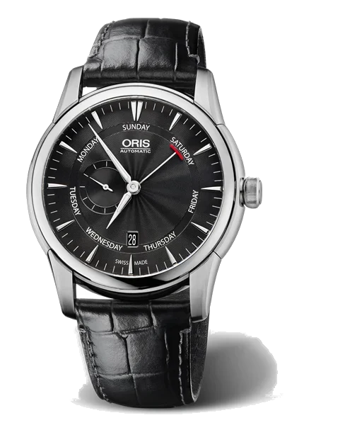 Oris Artelier Small Second, Pointer Day 01 745 7666 4054-07 5 23 71FC 44 mm kol saati