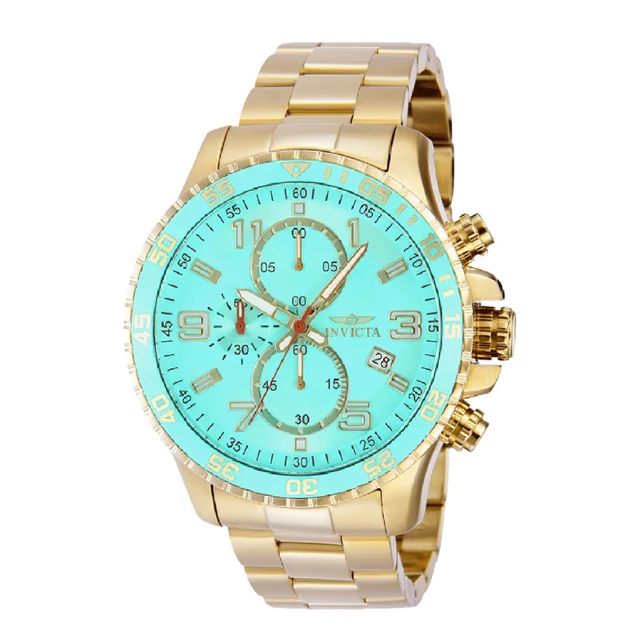 Invicta Specialty Mach Gala Watch - 48mm, Gold (69821) kol saati