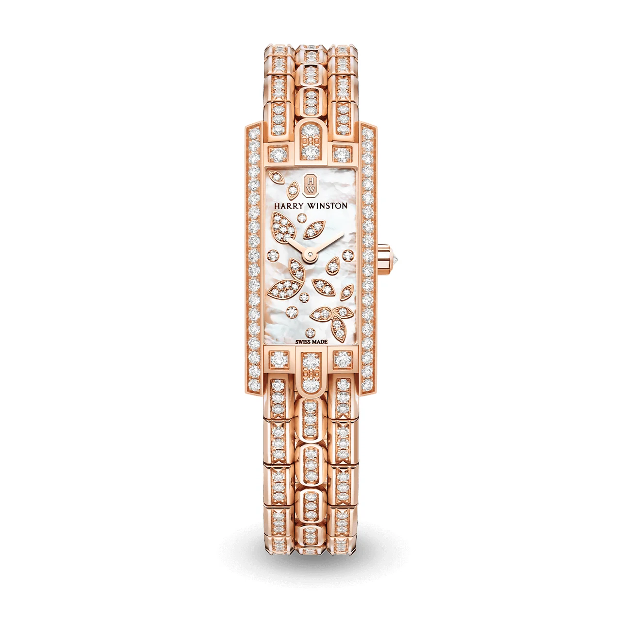 Harry Winston Avenue AVCQHM16RR043 32 mm kol saati