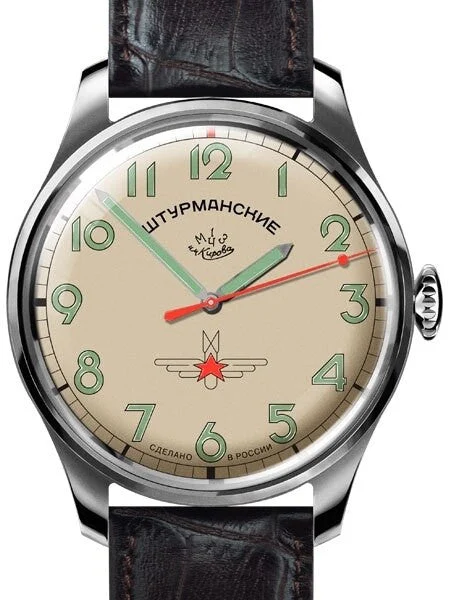 Sturmanskie Gagarin Commemorative, Manual Winding Mechanical Watch with 40mm Titanium Case