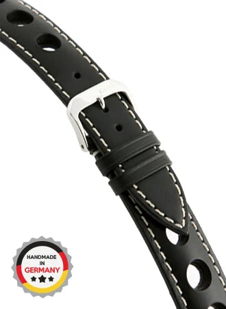 RIOS Sports Strap Kaluga - Black - Russian Leather 20513/RI kol saati