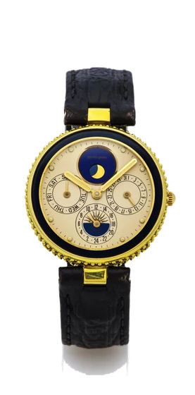 Gerald Genta Gefica GERALD GENTA GEFICA REF. 2940.7 QUARTZ YELLOW GOLD kol saati