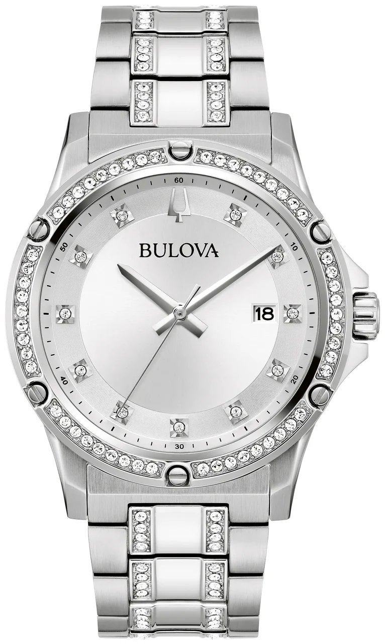 Bulova Crystal Box Set 96K114 42 mm kol saati