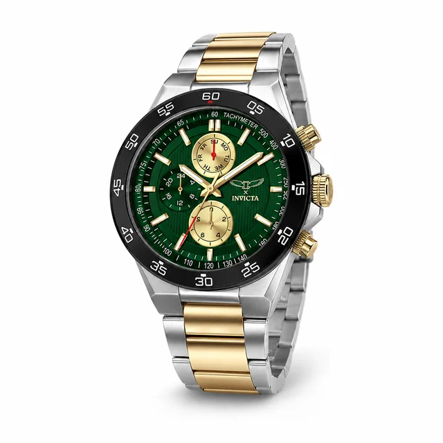 Invicta Rally Watch - 43mm, Silver, Gold (69985) kol saati