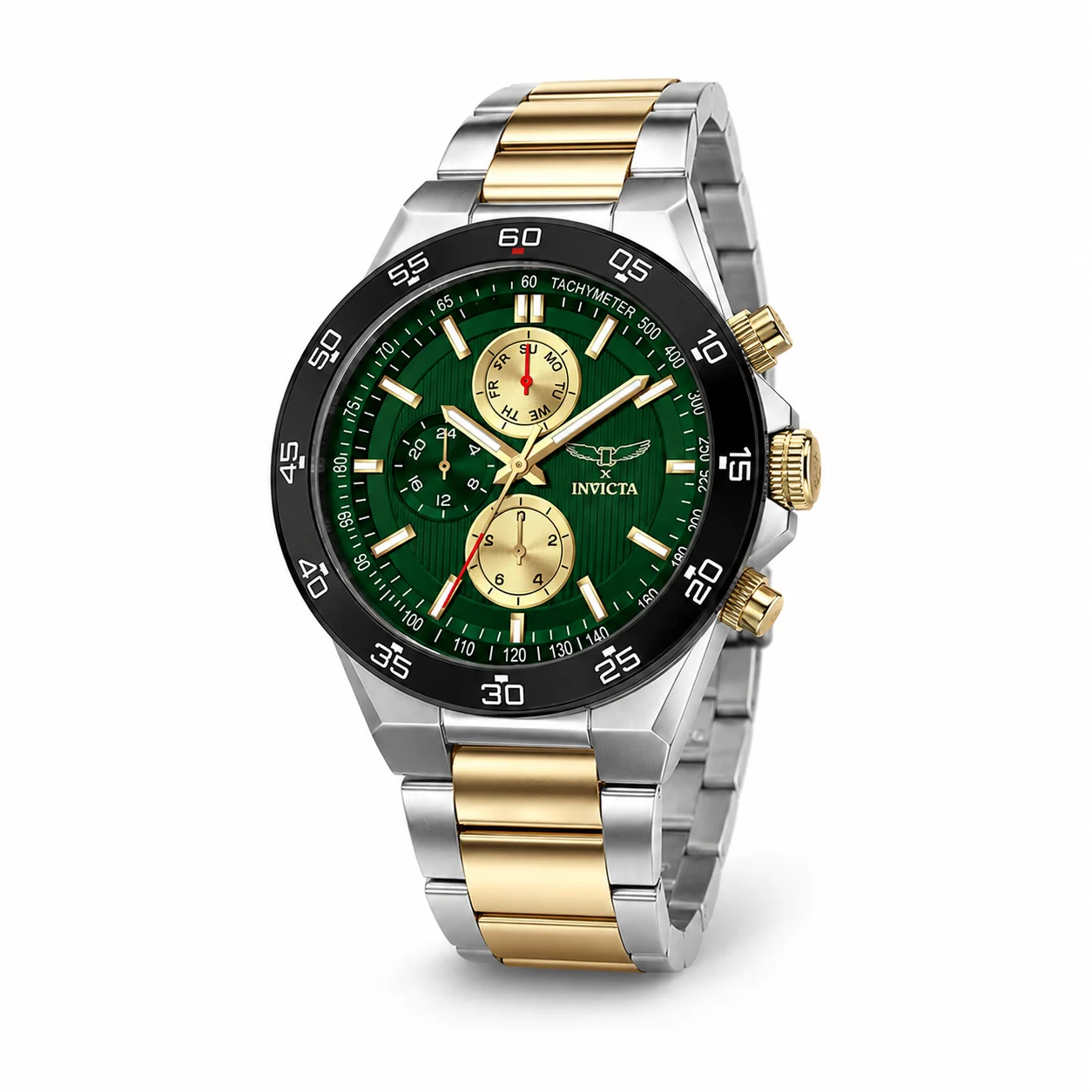 Invicta Rally Watch - 43mm, Silver, Gold (69985) 43 mm kol saati