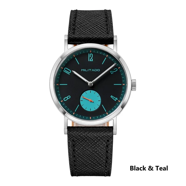 MILITADO Automatic watch ML27-薄荷绿 kol saati
