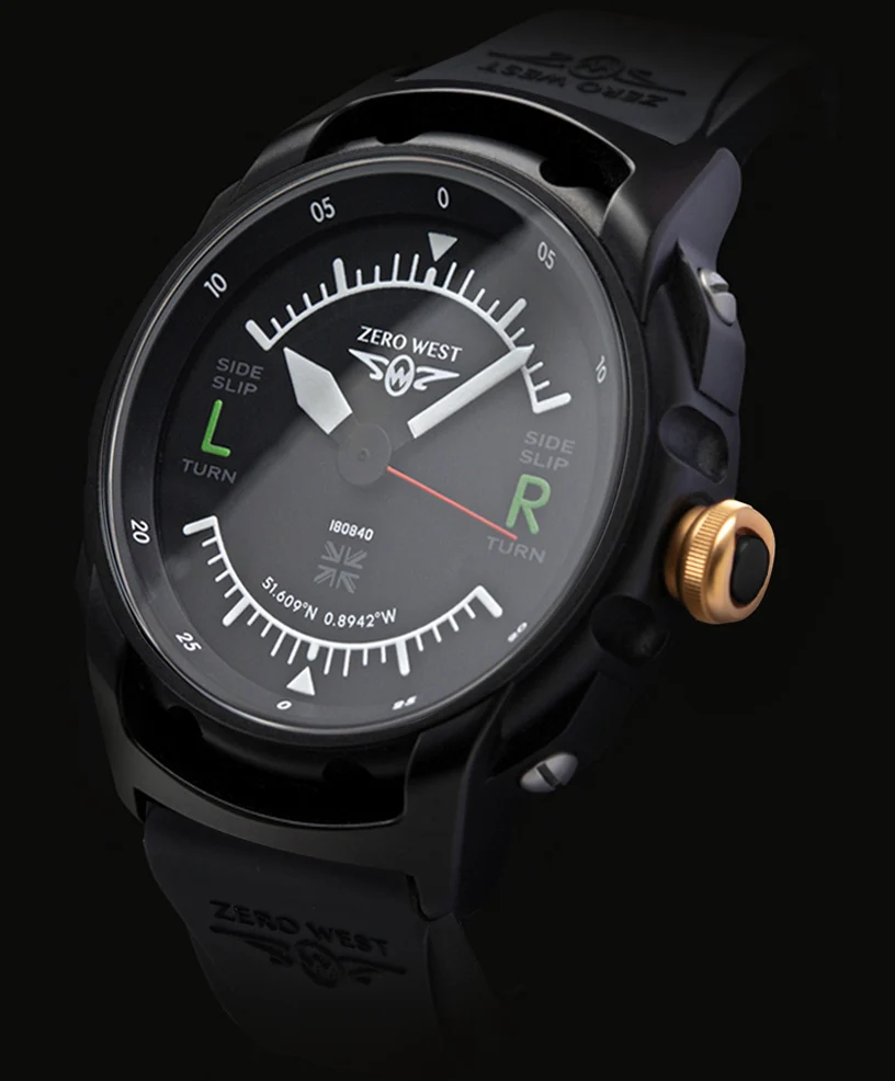 Zerowest Blackout H1 Blackout 44 mm kol saati