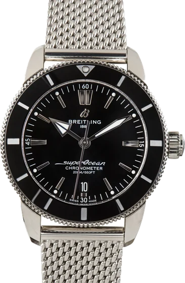 Breitling Superocean Heritage II Black Dial AB2030121B1A1 kol saati