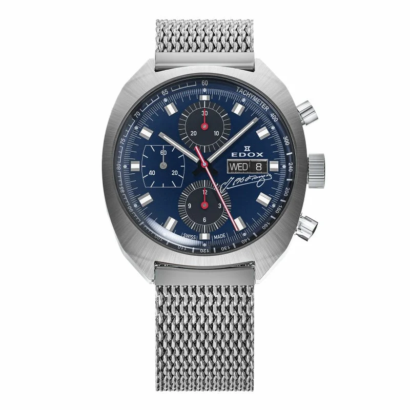 EDOX 01132-3BU-BUGN 41 mm kol saati