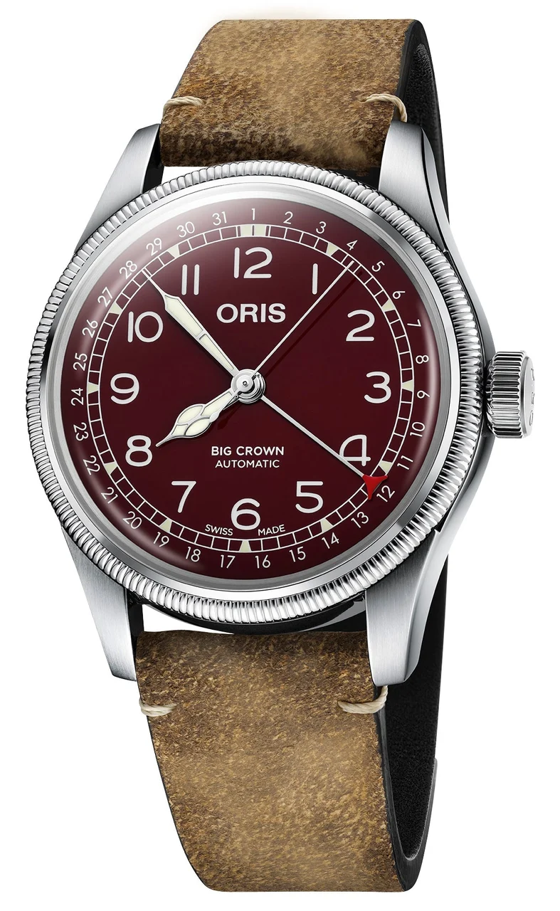 Oris Big Crown Pointer Date 754 7741 4068-LS 40 mm kol saati