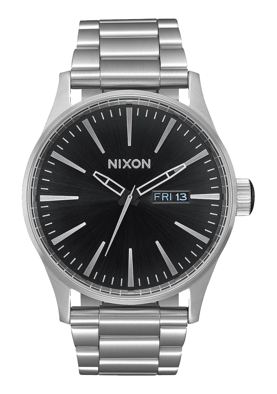 Nixon US Sentry Stainless Steel - Black Sunray A356-2348-00 42 mm kol saati