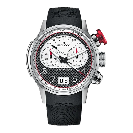 EDOX Chronorally 38003-TINR-CANBR kol saati