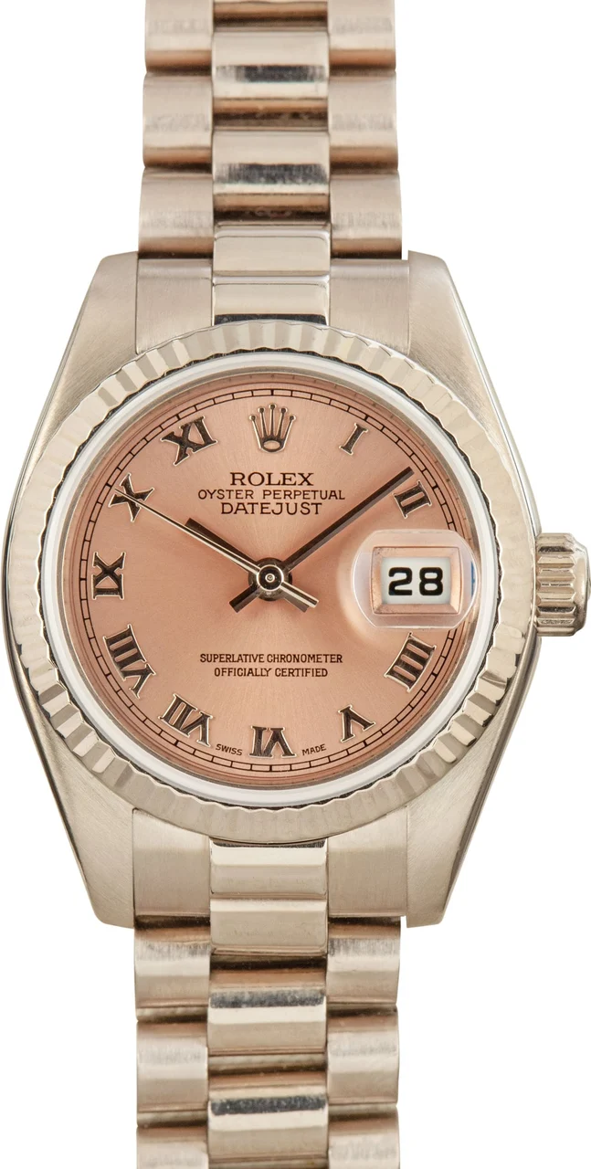 Rolex Datejust 179179 18k White Gold 26 mm kol saati