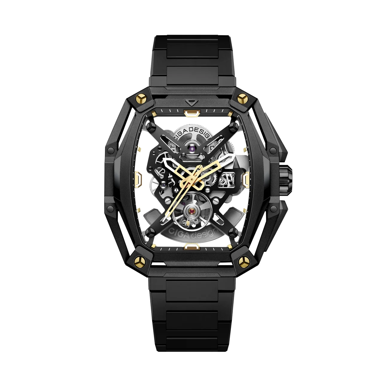 CIGA Design Hunter Z035-BB02-W1B 43 mm kol saati