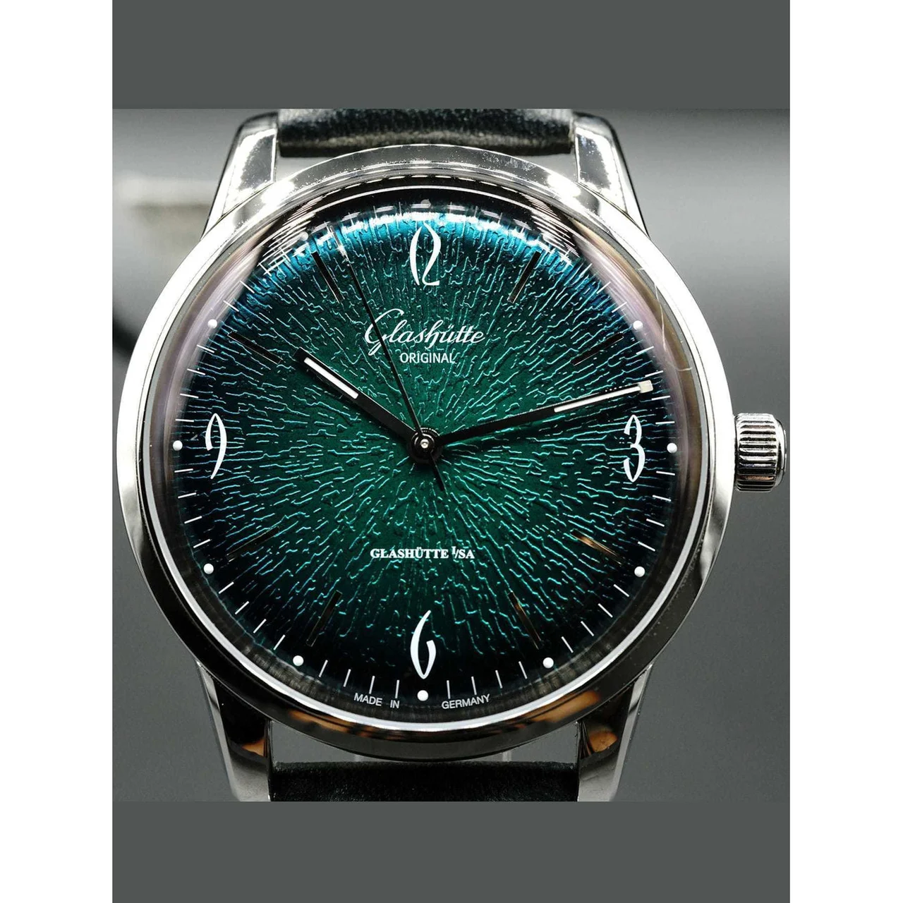 Glashutte Original Glashütte Original Sixties Green Dial 1-39-52-03-02-04 210000012546 kol saati