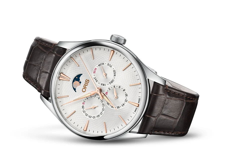 Oris Artelier Complication 01 781 7729 4031-07 5 21 65FC 40 mm kol saati