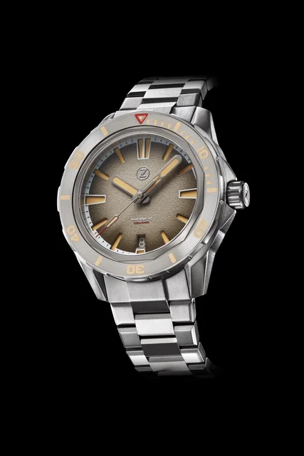 Zelos Swordfish 40mm Ti Desert Sand kol saati