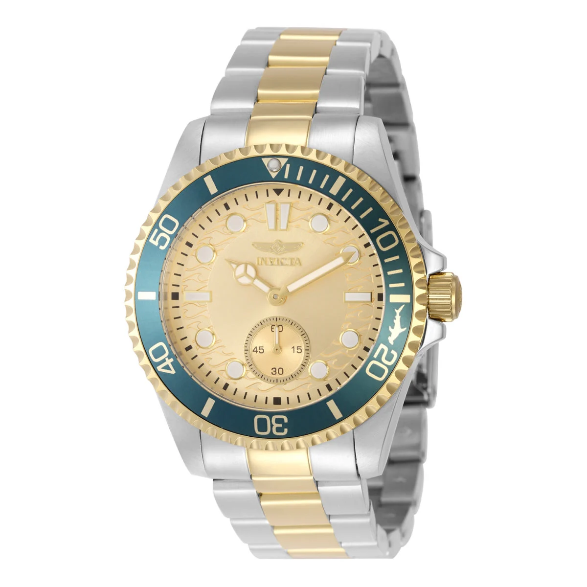Invicta Pro Diver Watch - 43mm, Gold, Steel (ZG-49425) 43 mm kol saati
